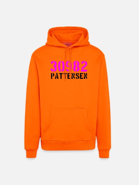 30982_Pattensen - Organic Relaxed Hoodie Made in EU - SUNSET ORANGE