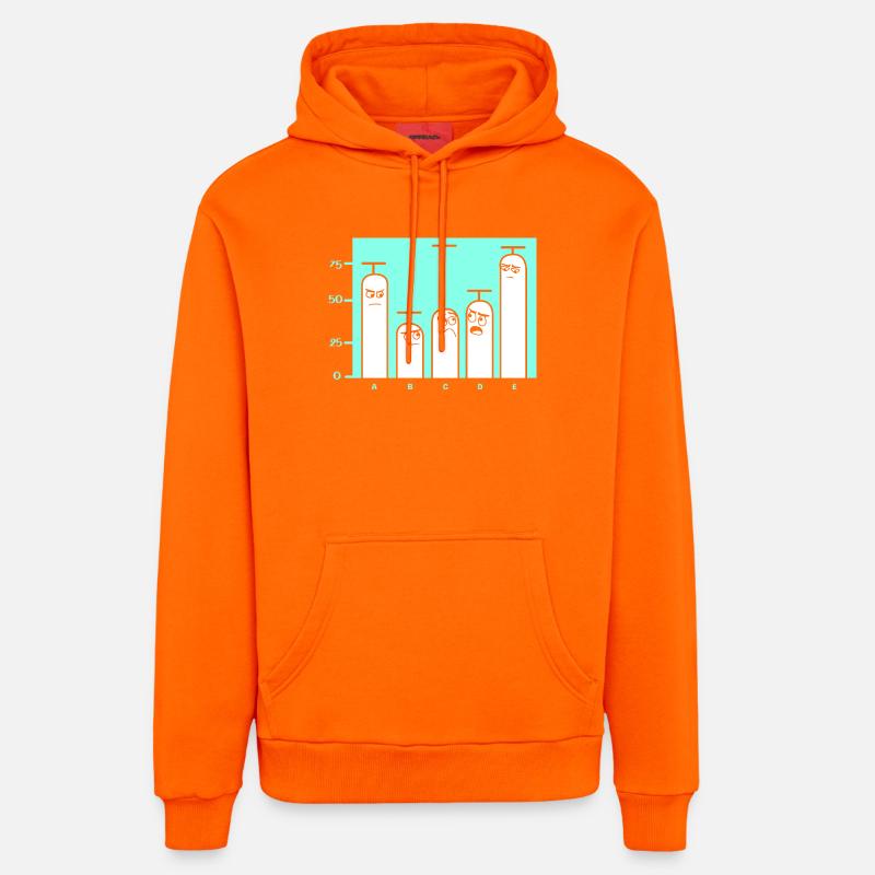 Programmierer Coder GPT - Organic Relaxed Hoodie Made in EU - SUNSET ORANGE