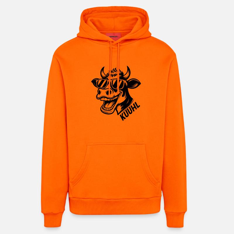 Kuhl - Sweat à capuche bio décontracté fabriqué en UE - SUNSET ORANGE