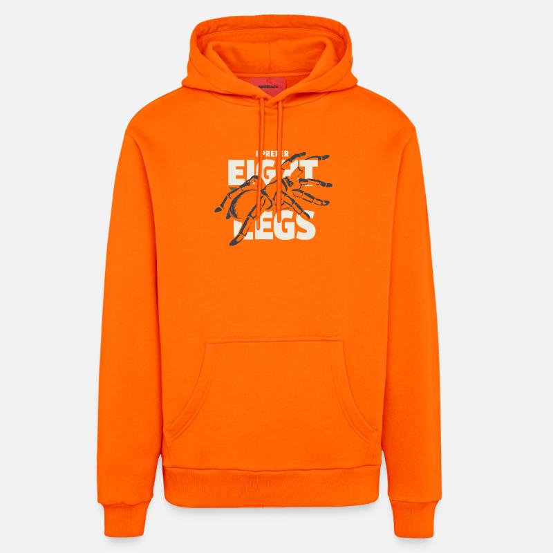 Propriétaire d’araignée Propriétaire de la Tarentule - Sweat à capuche bio décontracté fabriqué en UE - SUNSET ORANGE