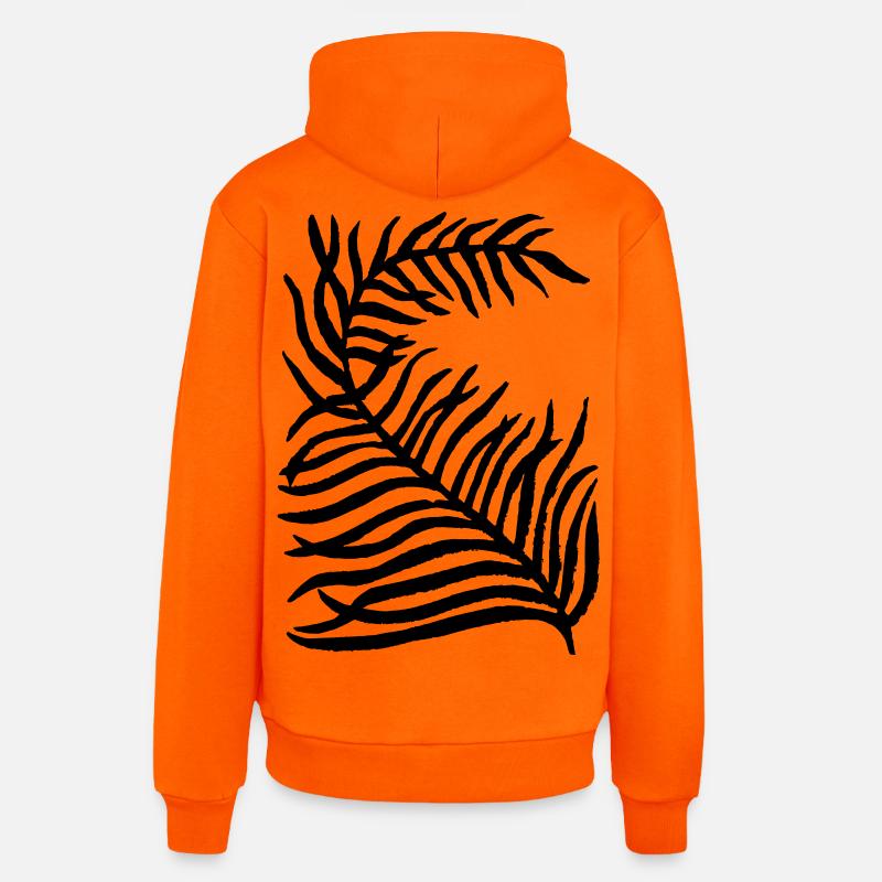 Planter - Sweat à capuche bio décontracté fabriqué en UE - SUNSET ORANGE