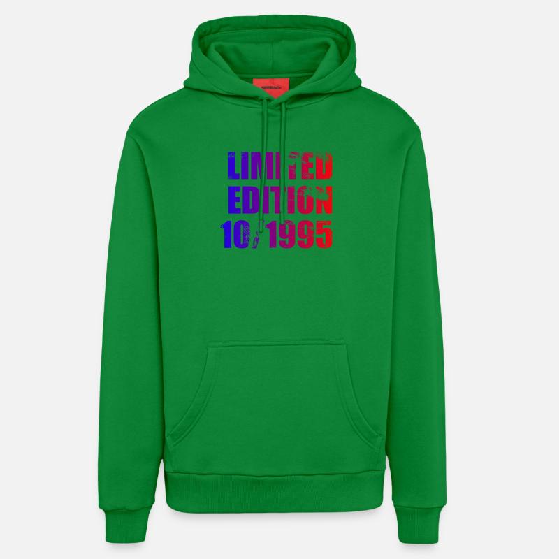 30e anniversaire Edition limitée 10/1995 - Sweat à capuche bio décontracté fabriqué en UE - City Green