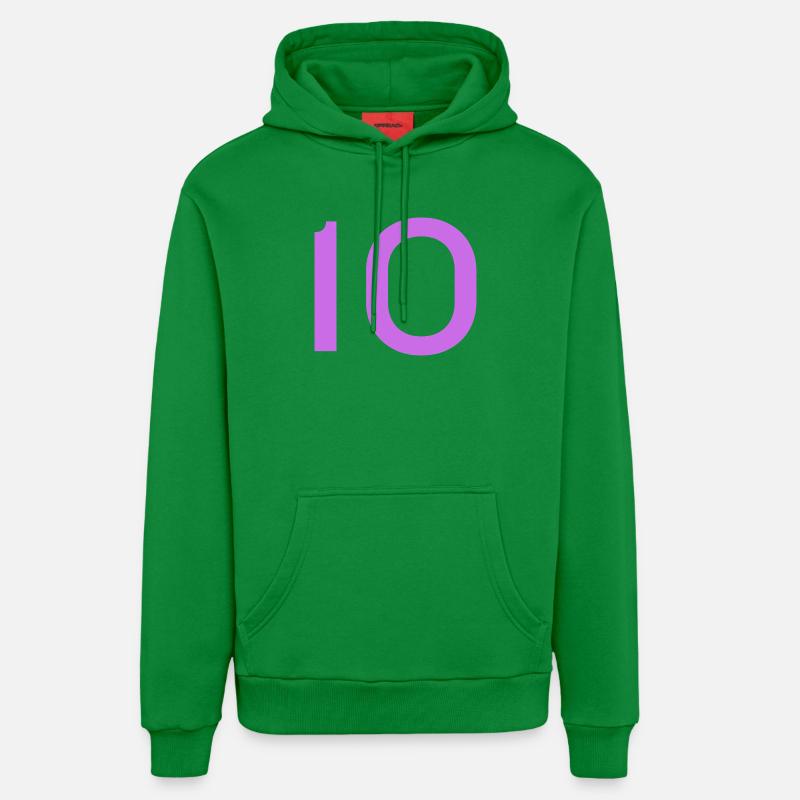 10 - Sweat à capuche bio décontracté fabriqué en UE - City Green