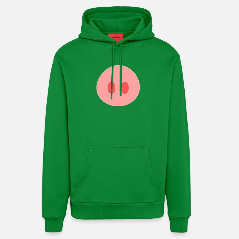 Cochon - Sweat à capuche bio décontracté fabriqué en UE - City Green