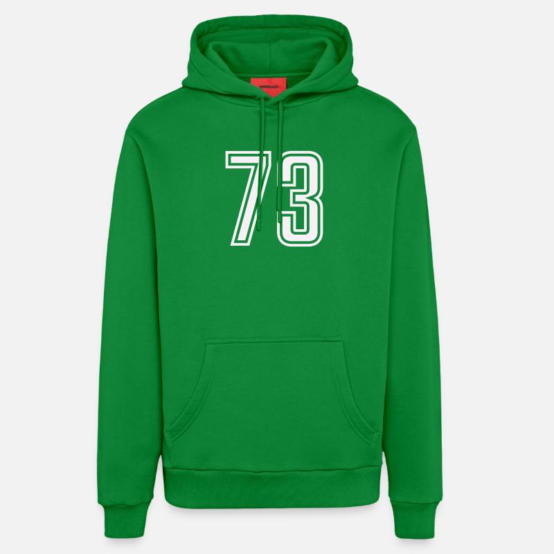 73 - Sweat à capuche bio décontracté fabriqué en UE - City Green