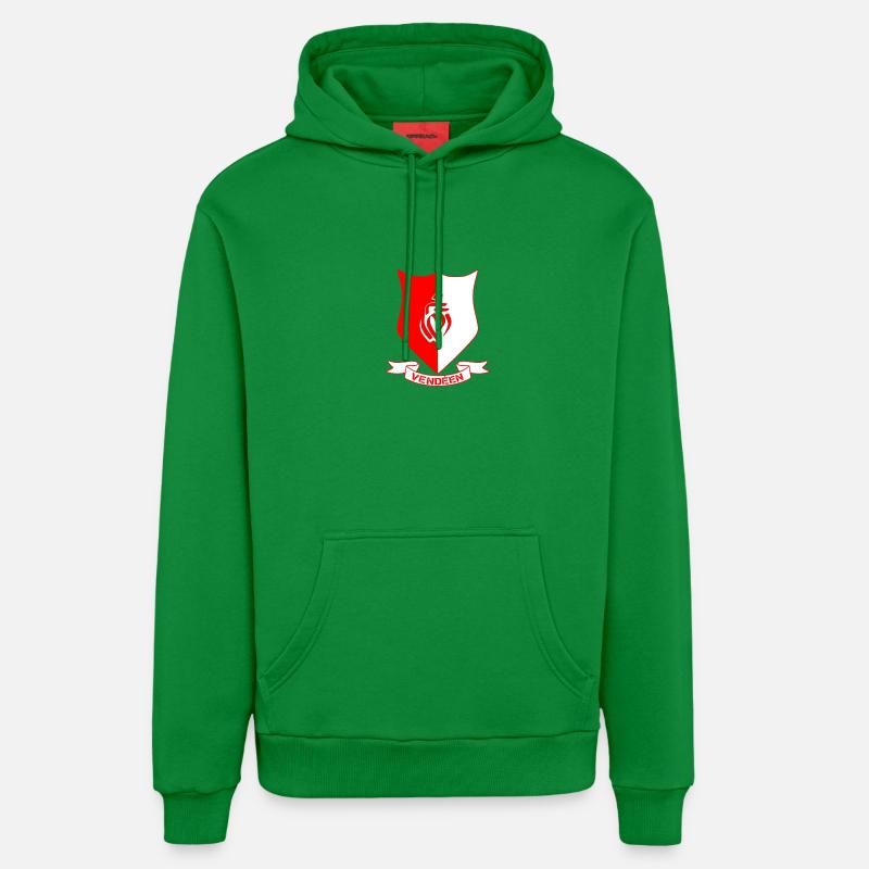 vendée - Sweat à capuche bio décontracté fabriqué en UE - City Green