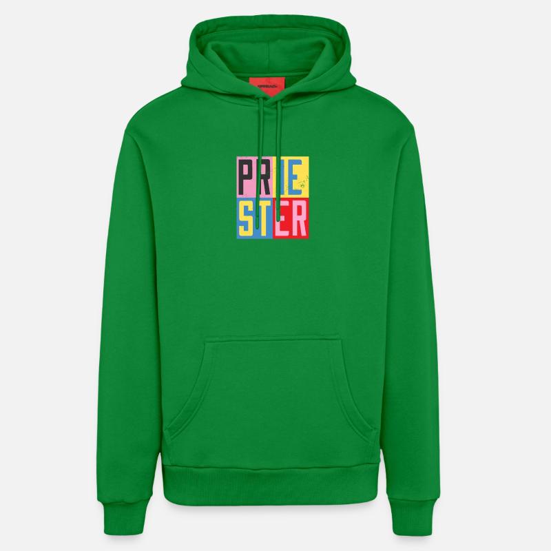 Conception de prêtre - Sweat à capuche bio décontracté fabriqué en UE - City Green