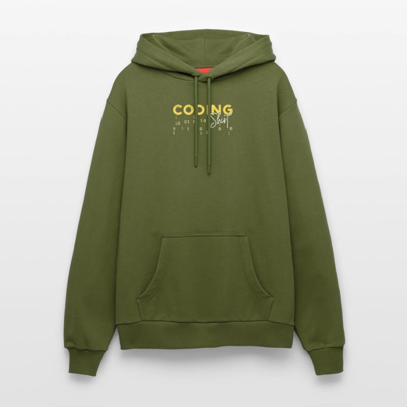 Coden Statement Développeur Programmeur Scripting Sweat à capuche bio décontracté fabriqué en UE