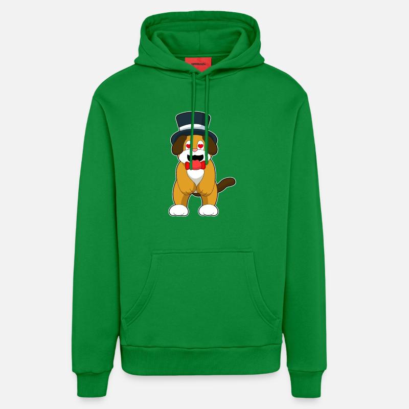 Mariage cœur de marié - Sweat à capuche bio décontracté fabriqué en UE - City Green