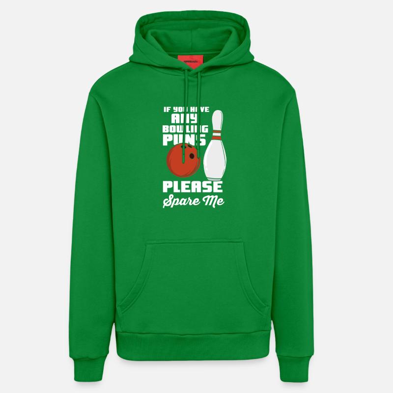 Drôle de dicton de bowler - Sweat à capuche bio décontracté fabriqué en UE - City Green