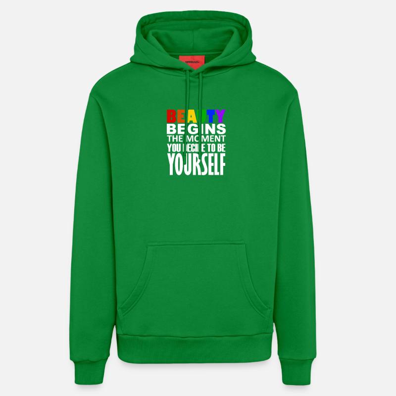 LGBTQIA+ - Sweat à capuche bio décontracté fabriqué en UE - City Green