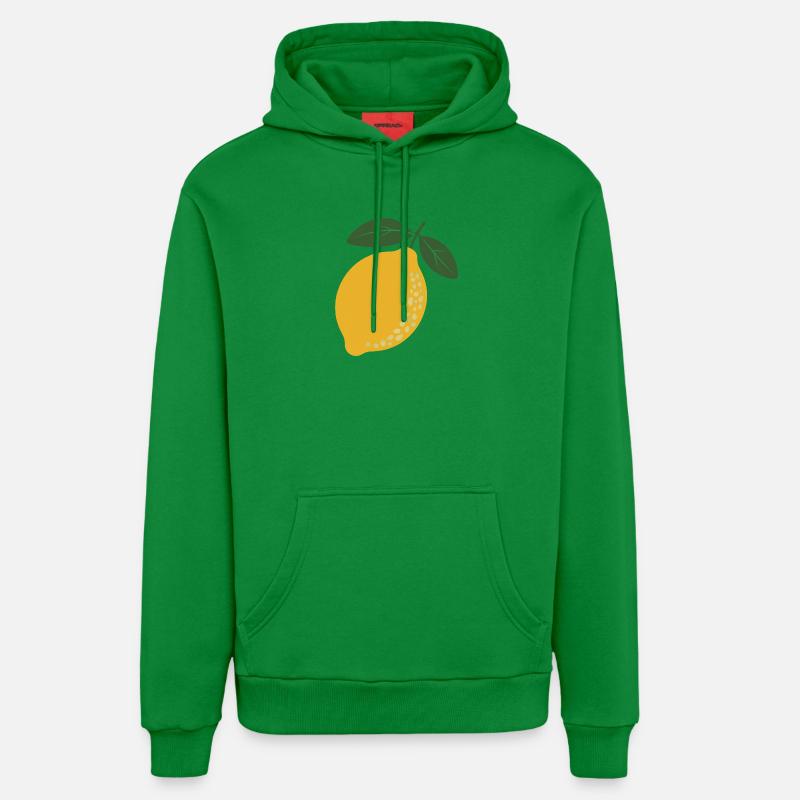 Botanique de Lemon Grove - Sweat à capuche bio décontracté fabriqué en UE - City Green