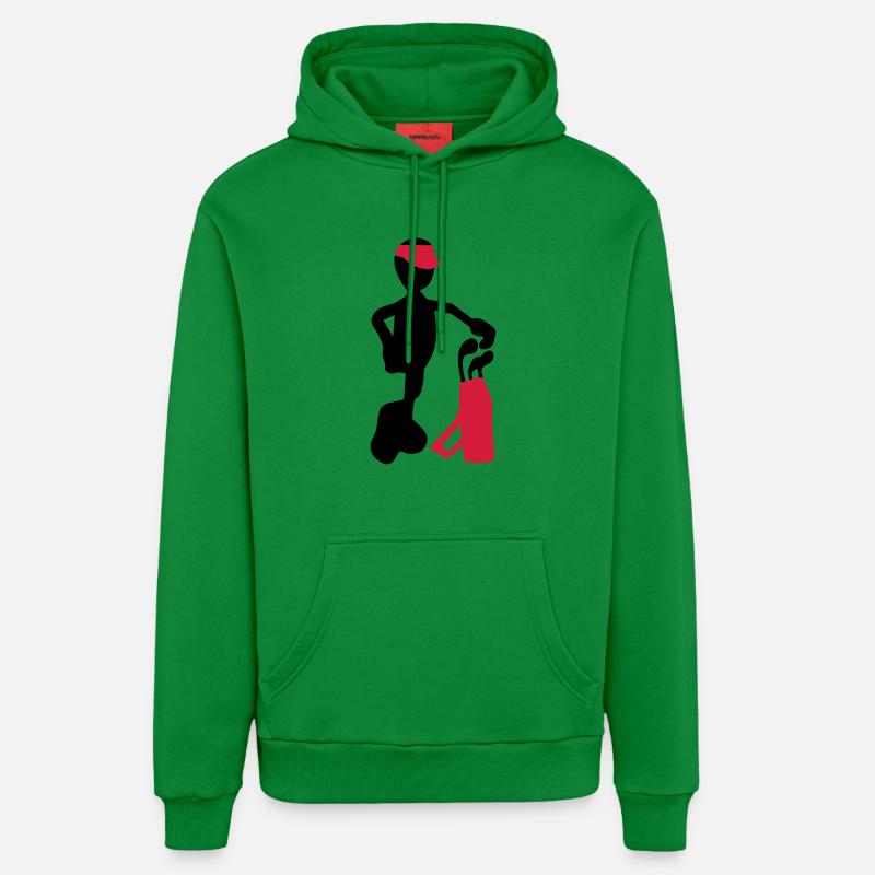 golf - Sweat à capuche bio décontracté fabriqué en UE - City Green