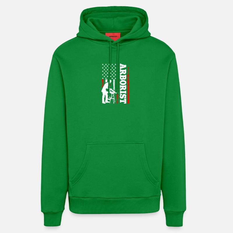 Cadeau drôle de menuisier - Sweat à capuche bio décontracté fabriqué en UE - City Green