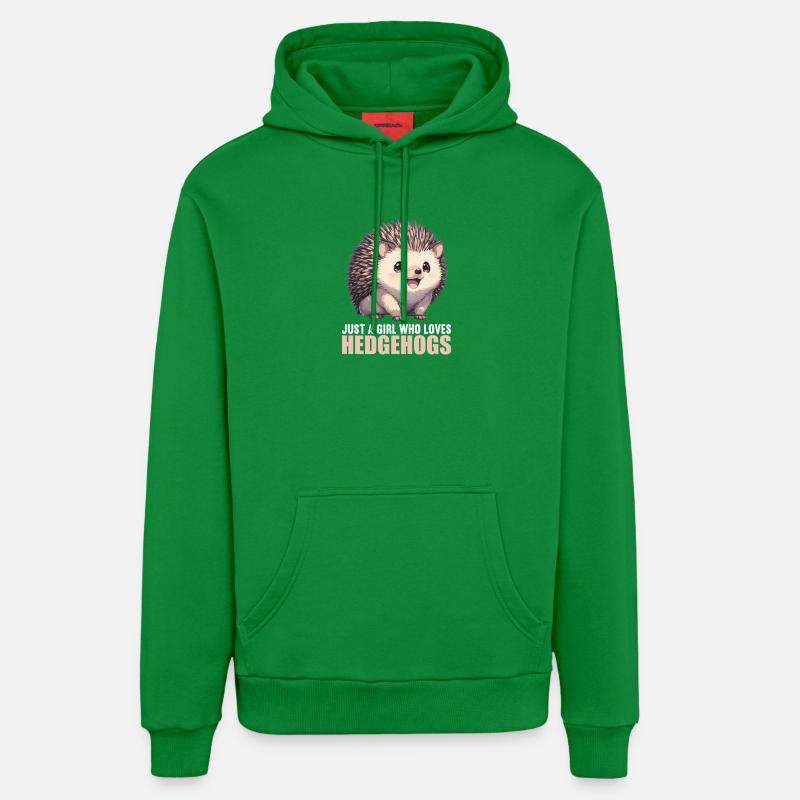 Hérisson - Sweat à capuche bio décontracté fabriqué en UE - City Green