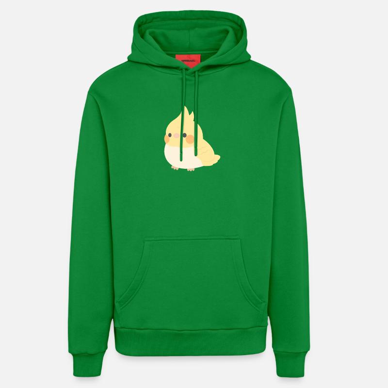 calopsitte - Sweat à capuche bio décontracté fabriqué en UE - City Green