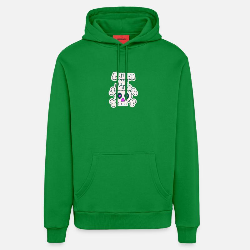 Écrase-moi - Sweat à capuche bio décontracté fabriqué en UE - City Green
