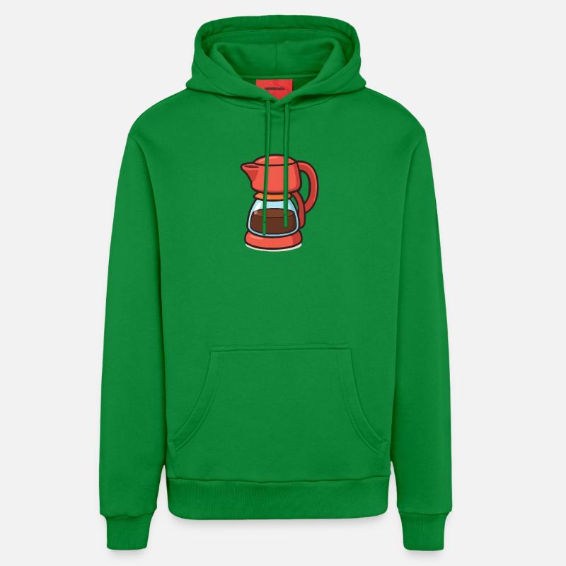 cafetière - Sweat à capuche bio décontracté fabriqué en UE - City Green