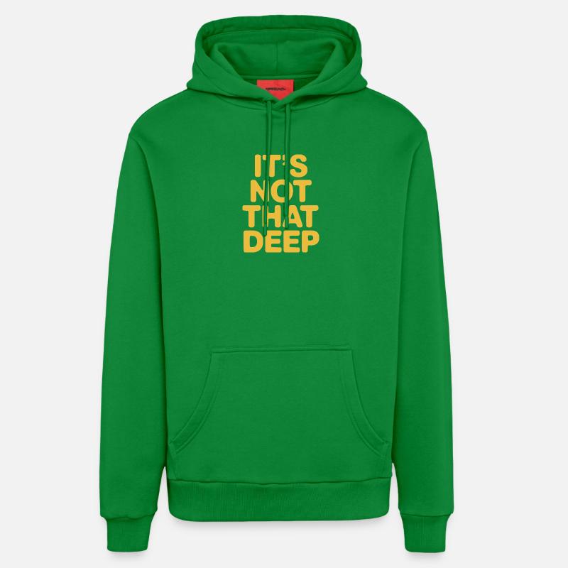 Ce n’est pas si profond - Sweat à capuche bio décontracté fabriqué en UE - City Green