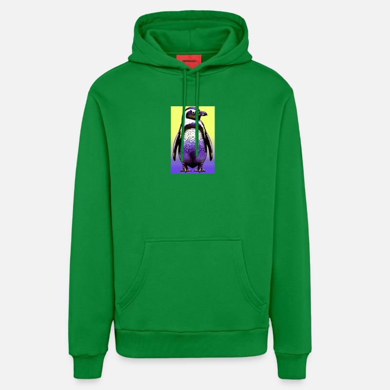 pingouin - Sweat à capuche bio décontracté fabriqué en UE - City Green