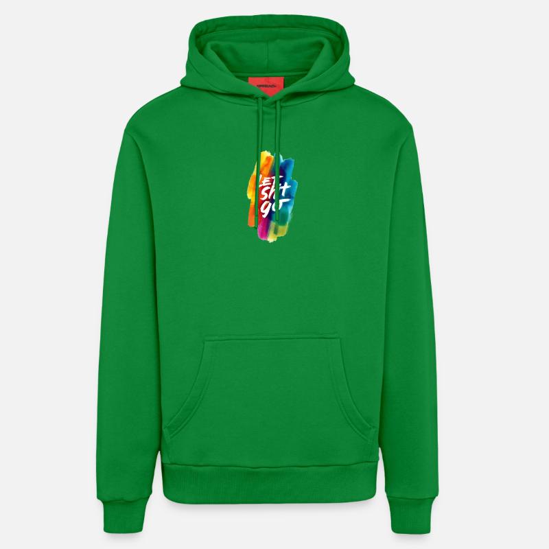 Lâche-le - Sweat à capuche bio décontracté fabriqué en UE - City Green