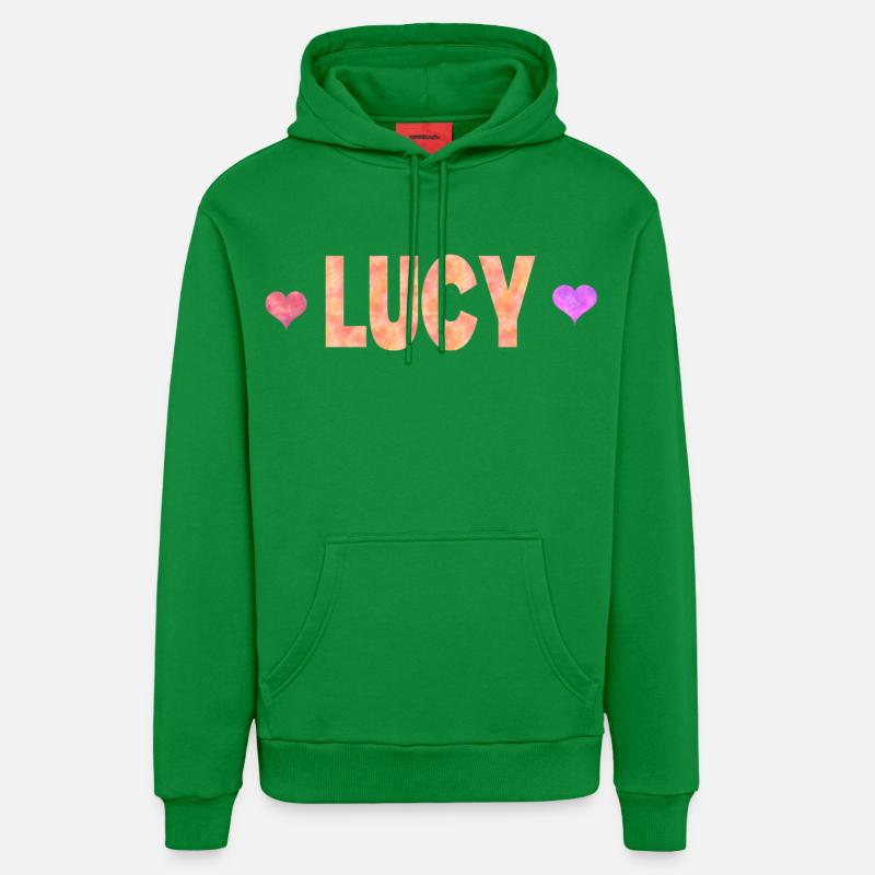 Lucy - Sweat à capuche bio décontracté fabriqué en UE - City Green