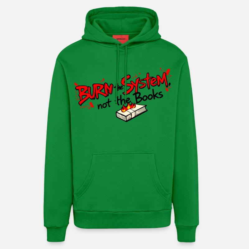 Brûler le système - Sweat à capuche bio décontracté fabriqué en UE - City Green