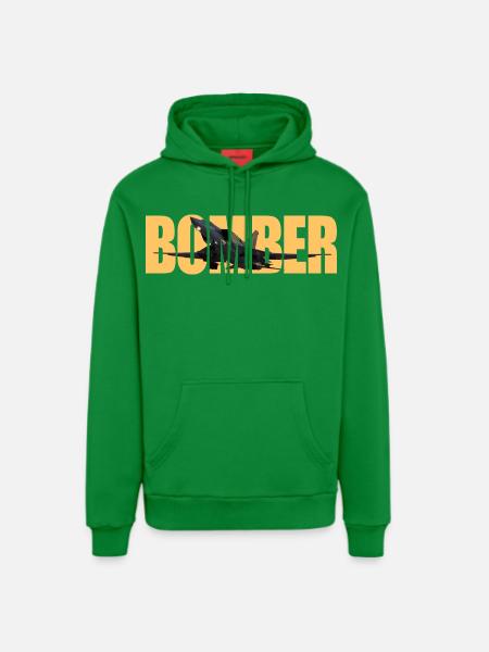 Bomber Tu-22 M3 - Organic Relaxed Hoodie Made in EU - City Green