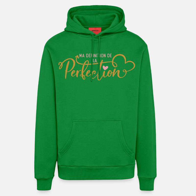 Ma Définition de la Perfection - Sweat à capuche bio décontracté fabriqué en UE - City Green