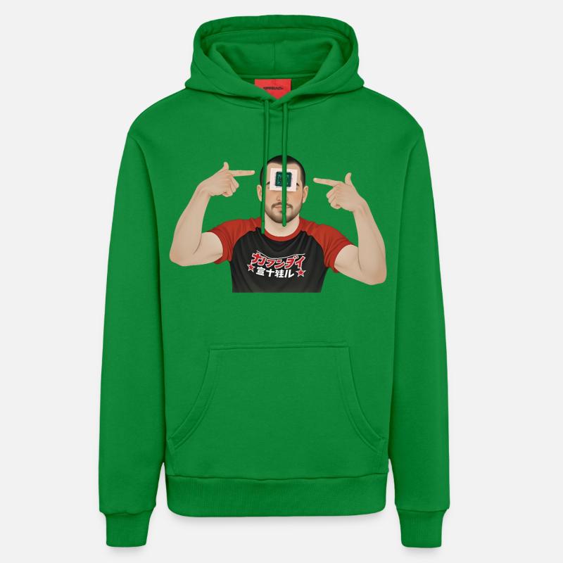 BRAIN PROCESSOR - geek & scifi - Sweat à capuche bio décontracté fabriqué en UE - City Green