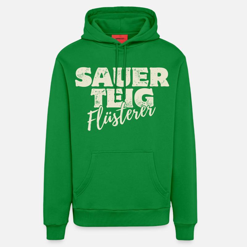 Chuchoteur au levain - Sweat à capuche bio décontracté fabriqué en UE - City Green
