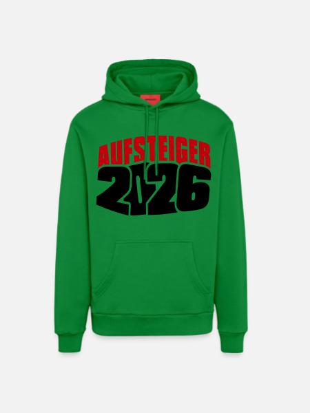 Promoted 2026 Promotion - Organic Relaxed Hoodie Made in EU - City Green
