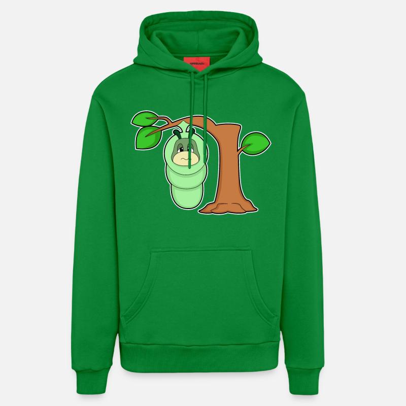 Sac de couchage Caterpillar - Sweat à capuche bio décontracté fabriqué en UE - City Green