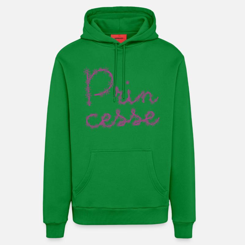 Princesse avec des fleurs ! ma princesse - Sweat à capuche bio décontracté fabriqué en UE - City Green