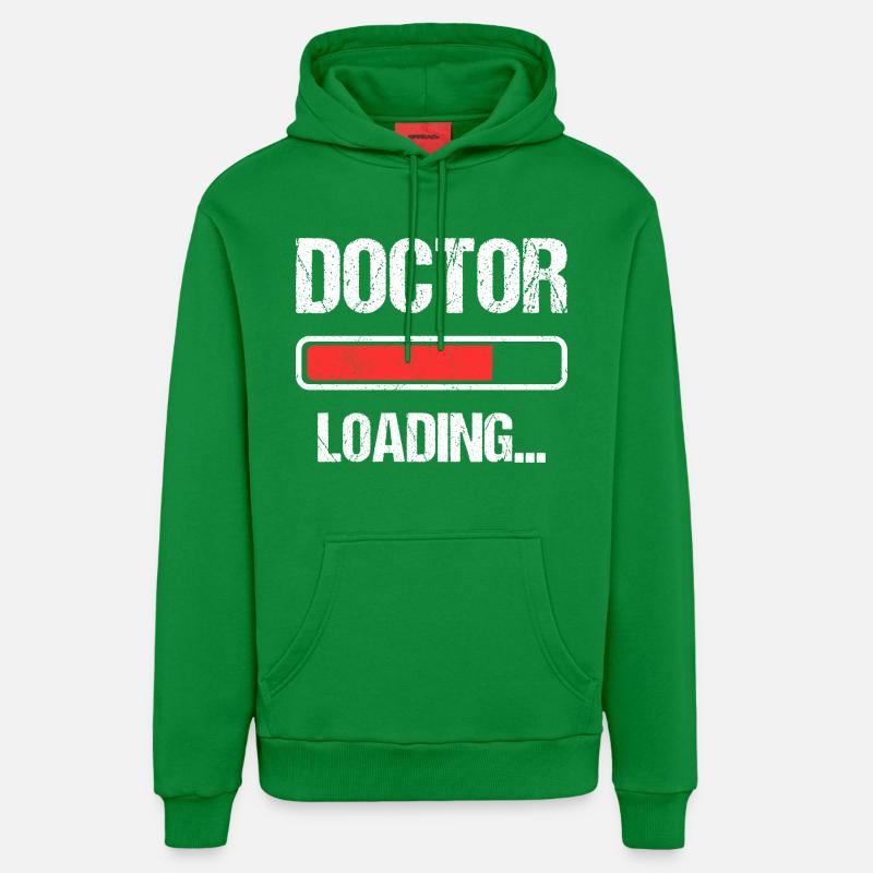 Docteur Loading I - Sweat à capuche bio décontracté fabriqué en UE - City Green