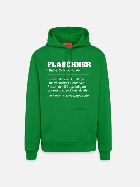 Flaschner lustige Definition - Organic Relaxed Hoodie Made in EU - City Green