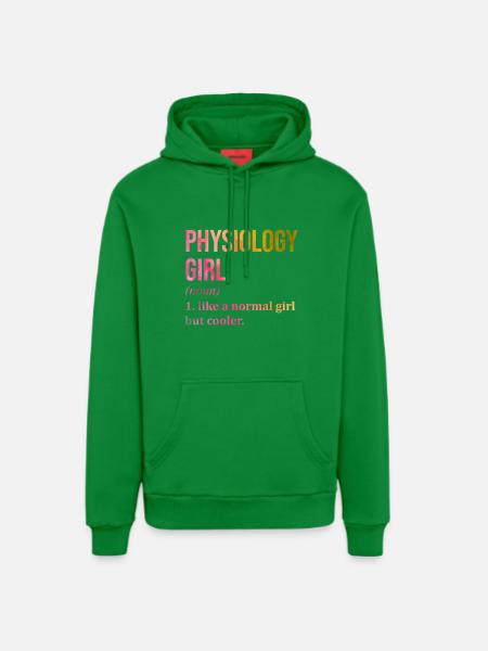 Physiology Physiology Physiology - Organic Relaxed Hoodie Made in EU - City Green