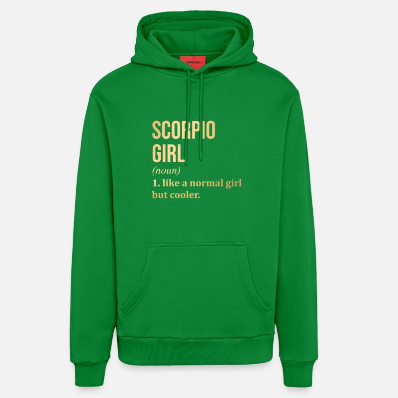 Scorpion - Sweat à capuche bio décontracté fabriqué en UE - City Green