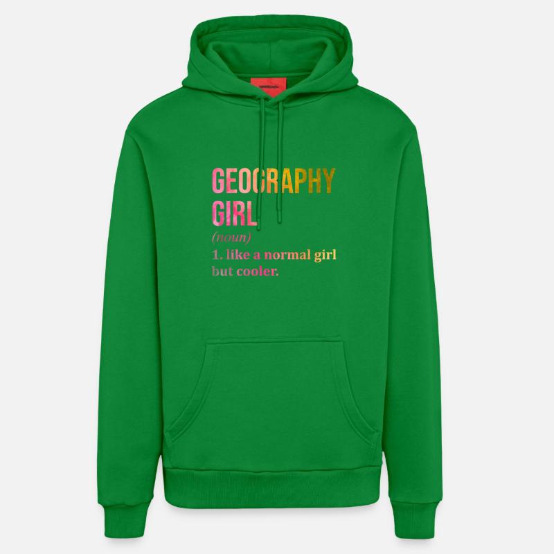 geografi - Organic Relaxed hettegenser produsert i EU - City Green