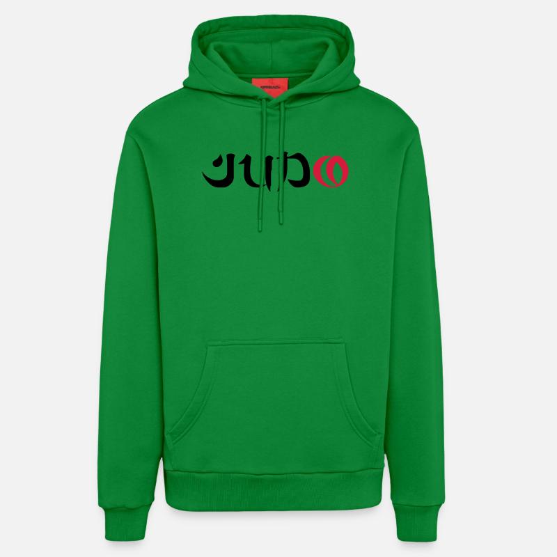 Judo - Sweat à capuche bio décontracté fabriqué en UE - City Green
