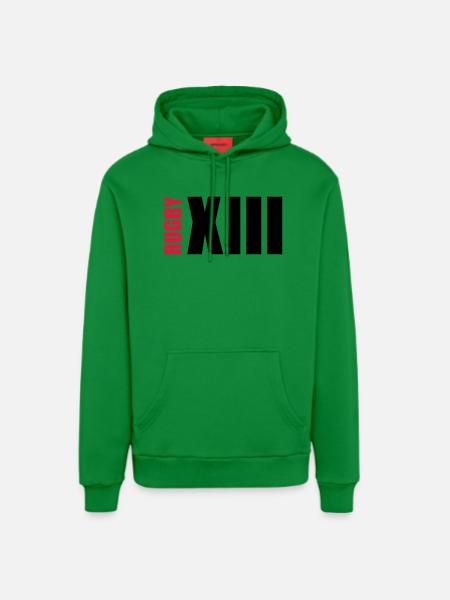 Rugby - Organic Relaxed Hoodie Made in EU - City Green