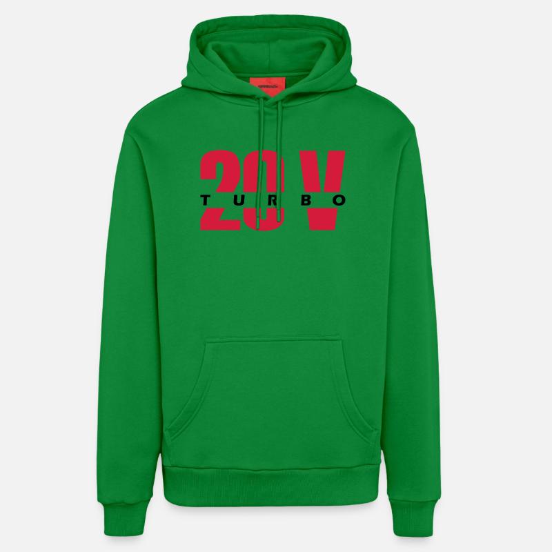 20V turbo - Sweat à capuche bio décontracté fabriqué en UE - City Green