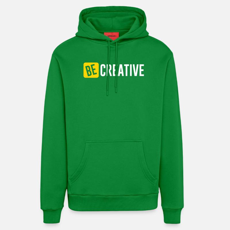 Be Creative Inspiration Design - Sweat à capuche bio décontracté fabriqué en UE - City Green