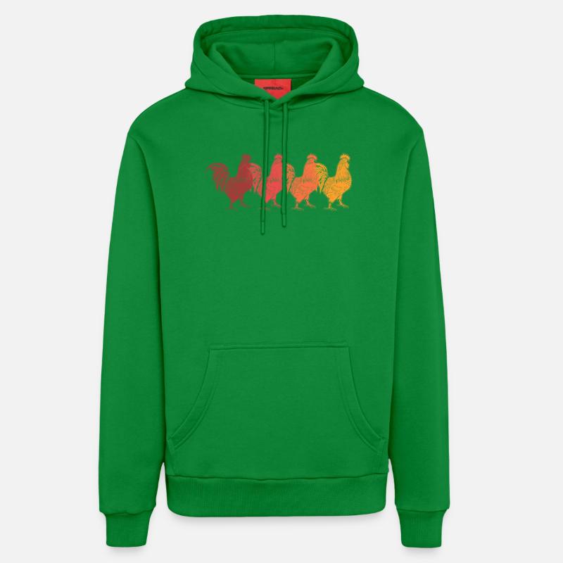 Hahn - Sweat à capuche bio décontracté fabriqué en UE - City Green