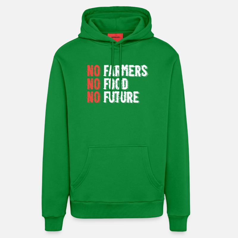 Illustration de l’agriculture durable - Sweat à capuche bio décontracté fabriqué en UE - City Green
