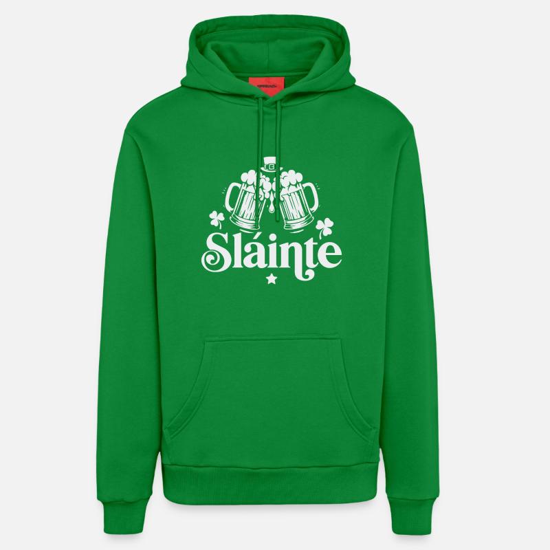 Slainte - Sweat à capuche bio décontracté fabriqué en UE - City Green