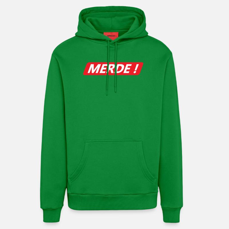 Merde ! - Sweat à capuche bio décontracté fabriqué en UE - City Green
