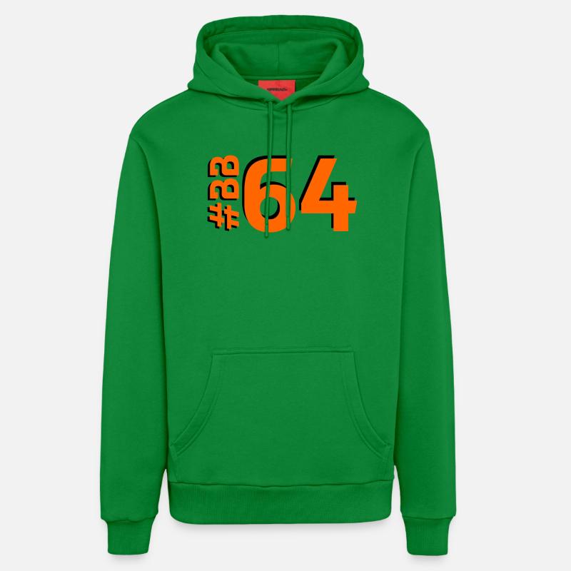 BB64 - Sweat à capuche bio décontracté fabriqué en UE - City Green