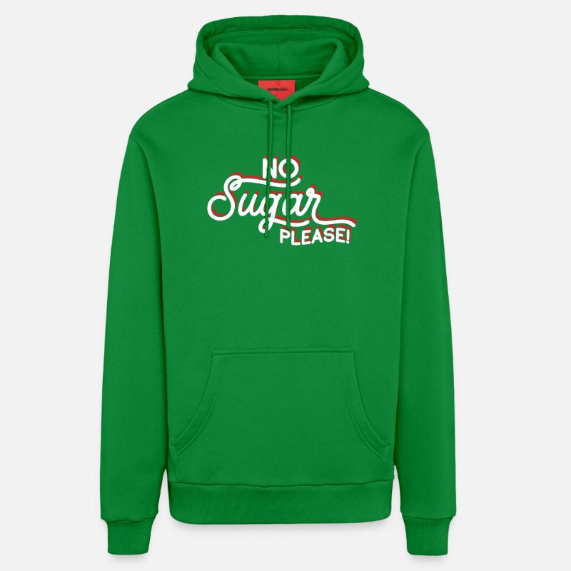 Message Anti-Sügar Clignotant Passion - Sweat à capuche bio décontracté fabriqué en UE - City Green
