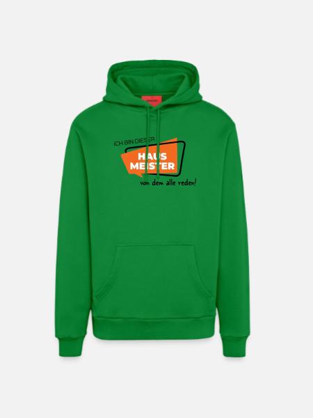 Hausmeister - Organic Relaxed Hoodie Made in EU - City Green